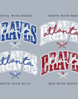 Distressed Braves Tee