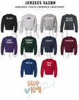 Personalized Floral Paw Sweatshirt