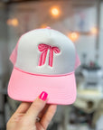 Trending Corquette Bow Trucker Hat