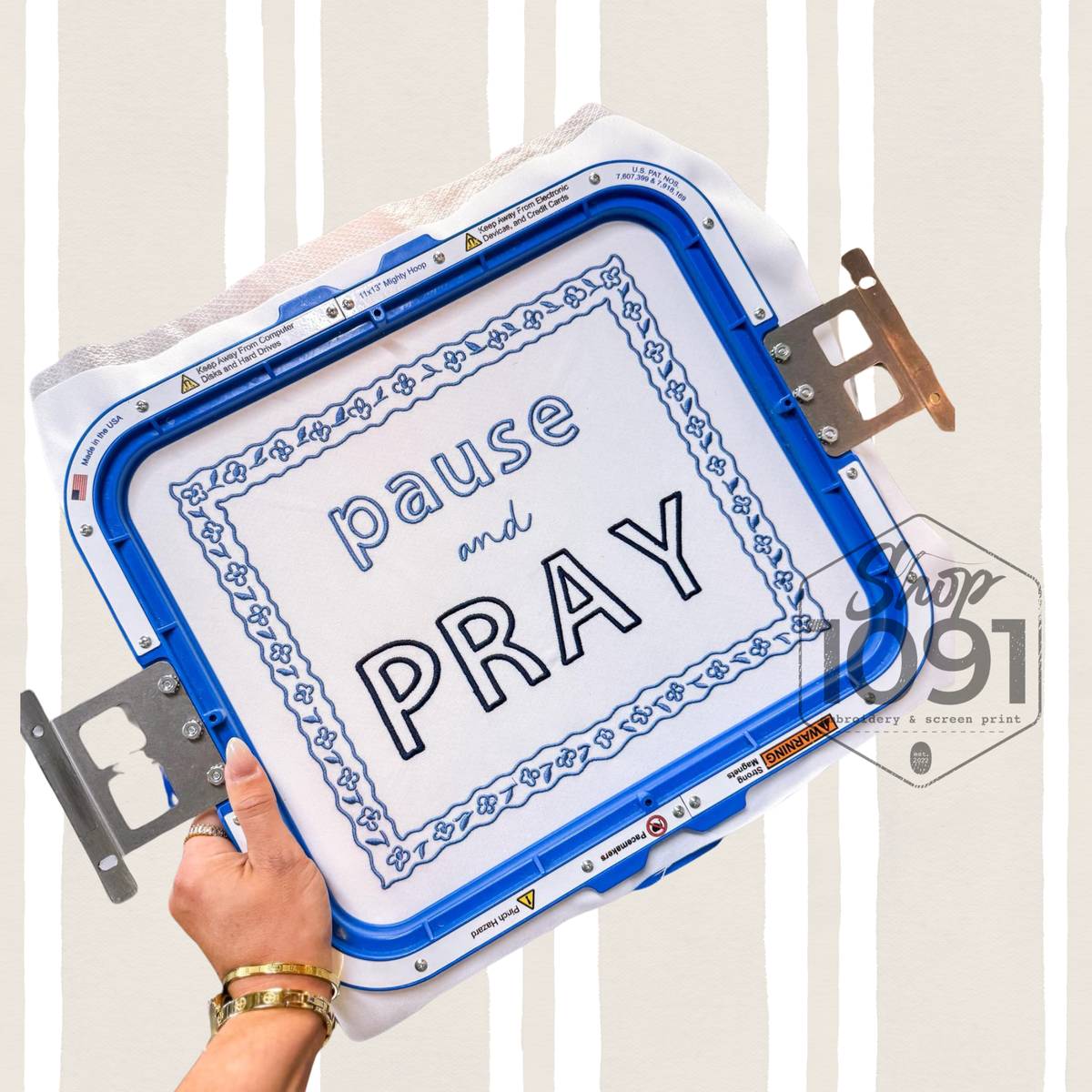 Pause and Pray Frame – Shop1091