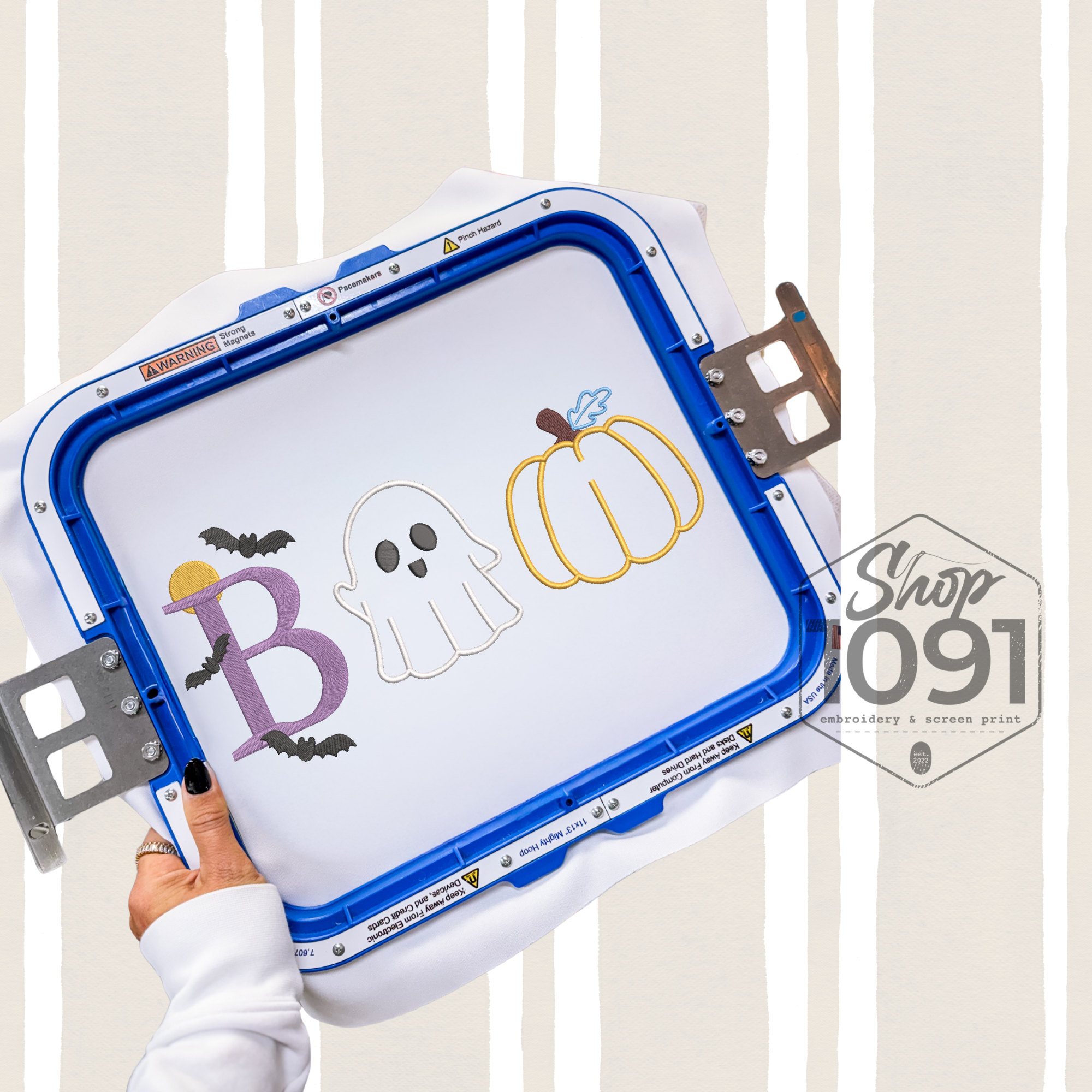 Boo Applique