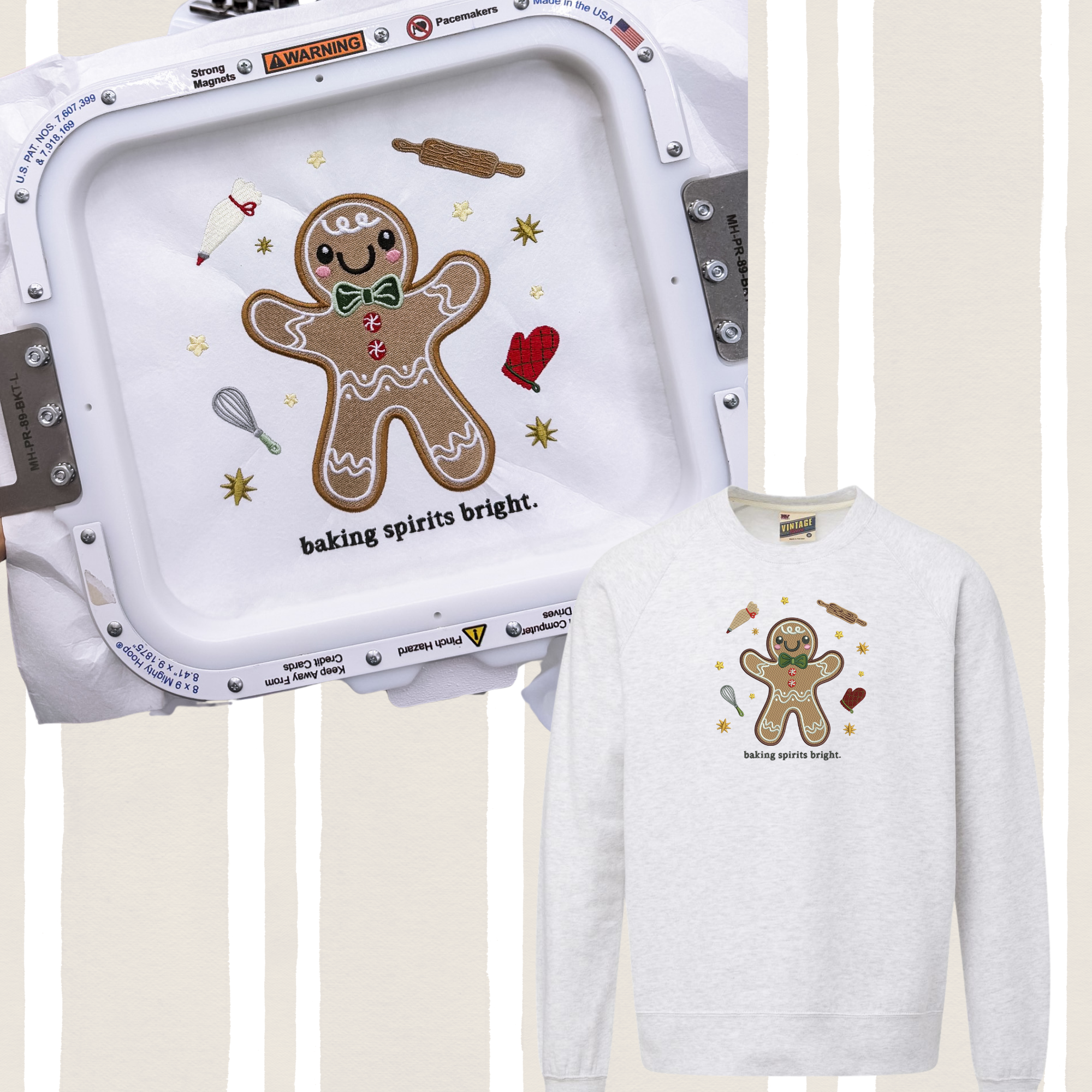 Baking Spirits Bright Gingerbread Man