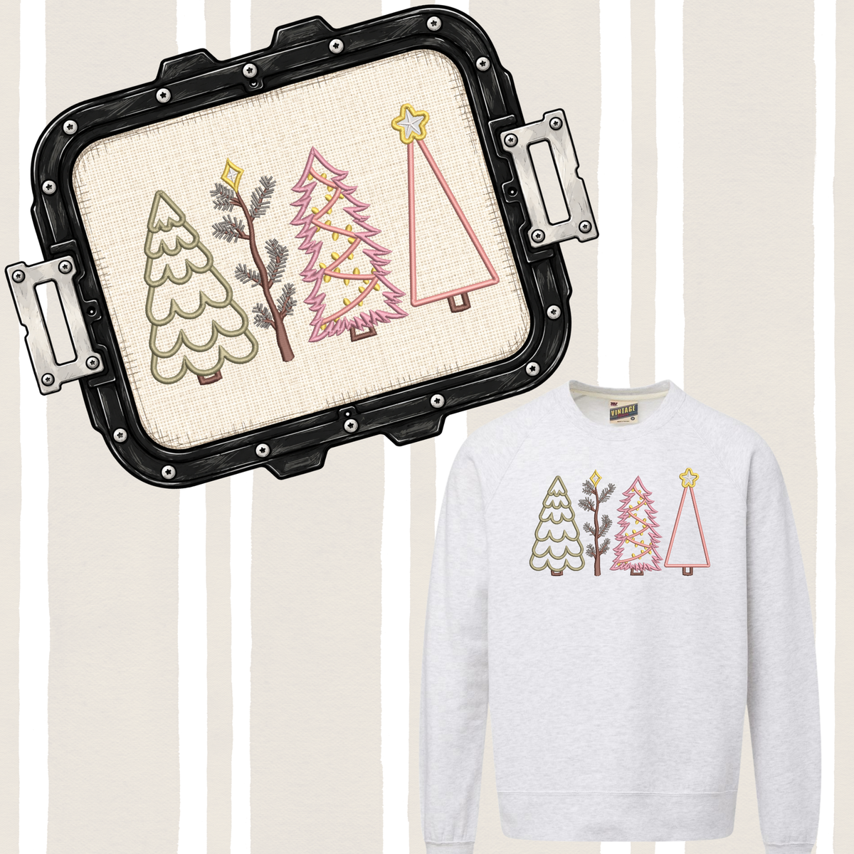 Christmas Tree Applique