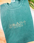 He is Risen Comfort Color Tshirt