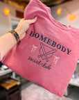 Homebody|Baseball|Homeplate Social Club Crewneck / Tshirt