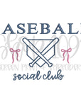 Homebody|Baseball|Homeplate Social Club Crewneck / Tshirt