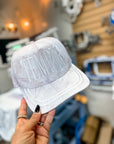 Shop 1091 White Camo Hat Blanks
