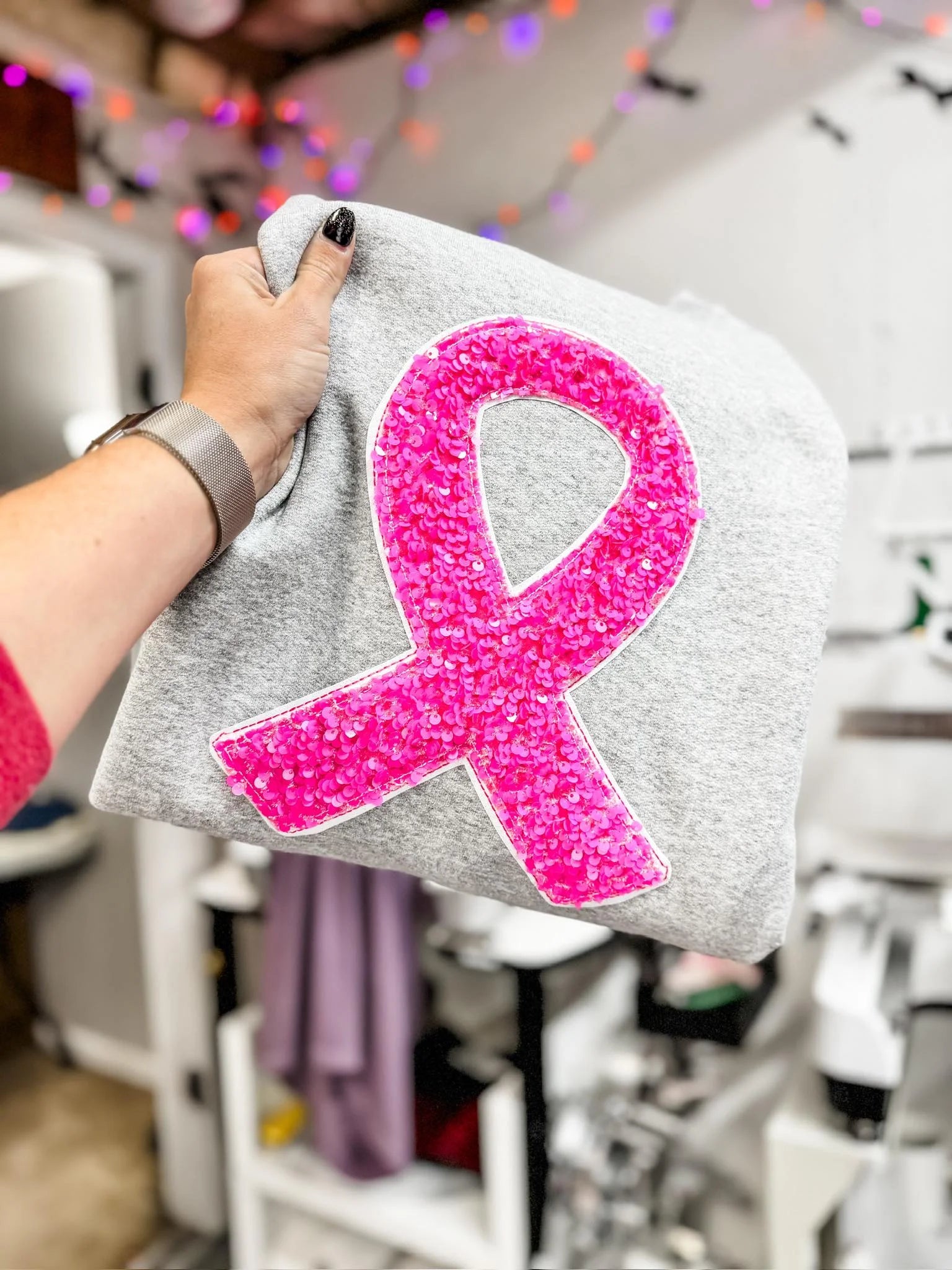 Cancer Ribbon Double Stack – Shop1091
