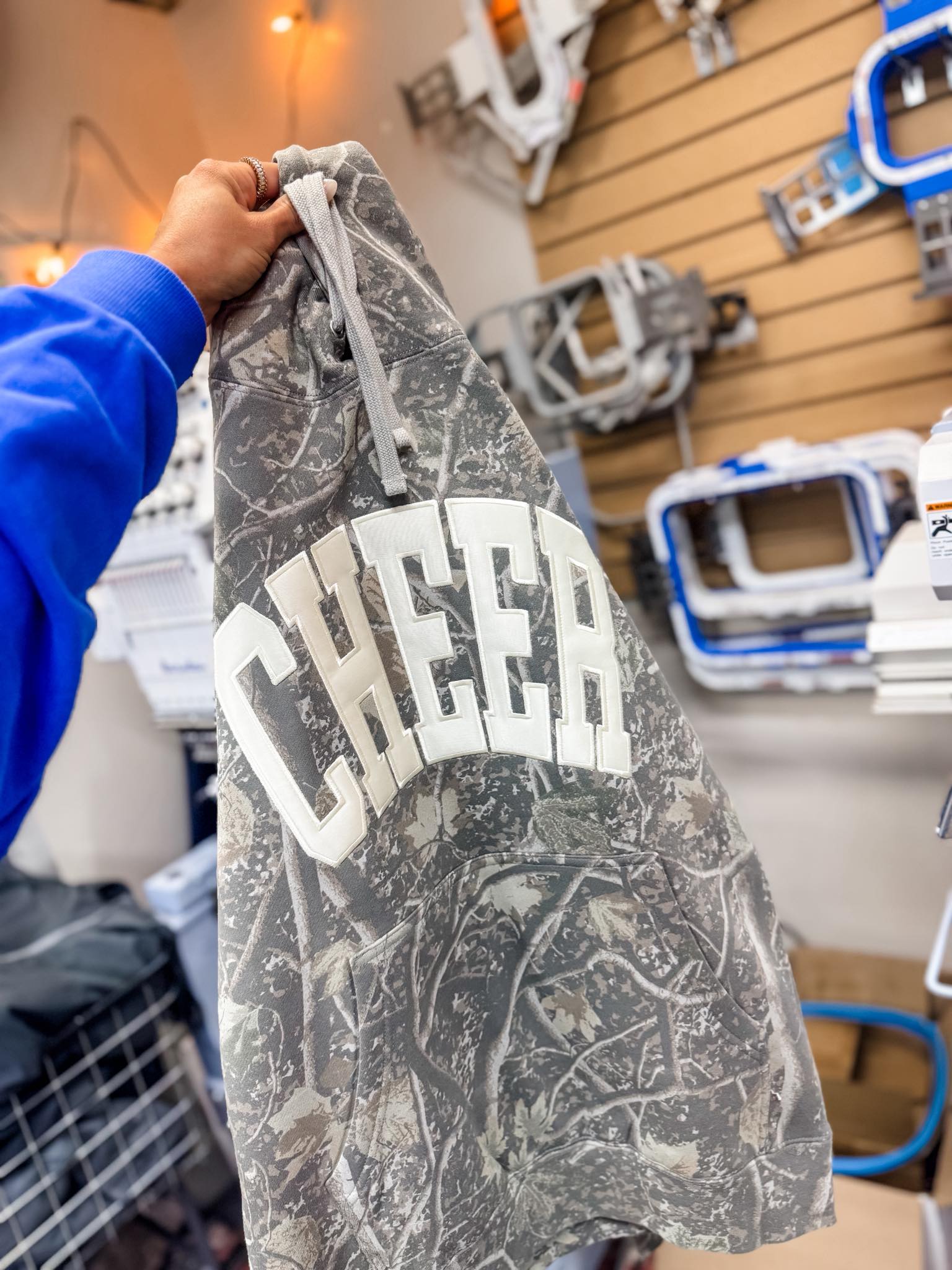 Custom Deadwood Tree Camo Hoodie
