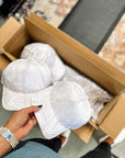 Shop 1091 White Camo Hat Blanks
