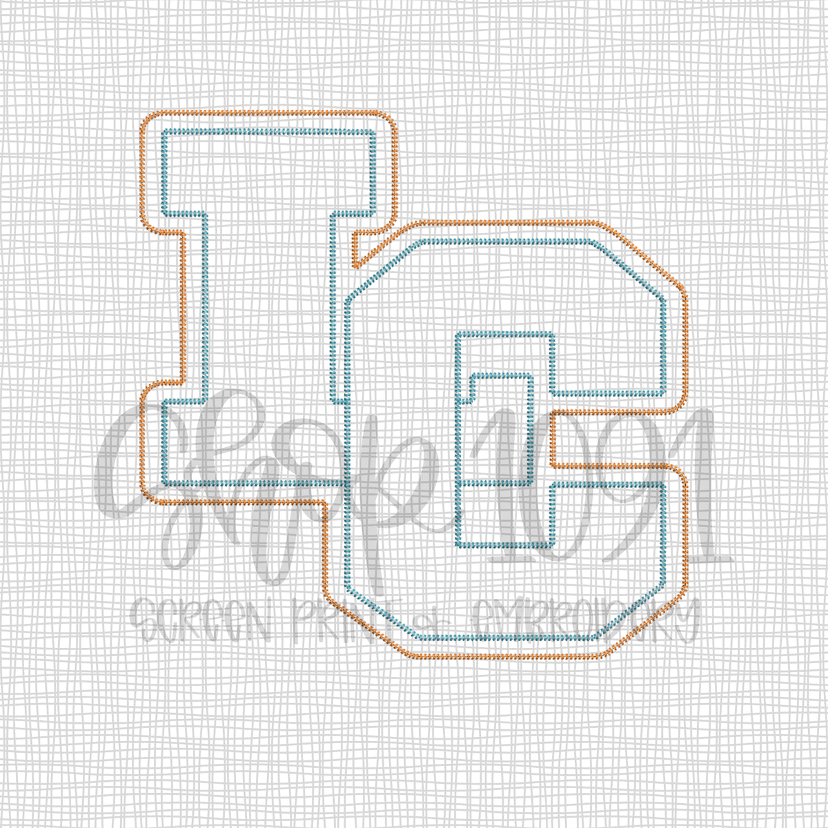 Lcs Letters LC Interlocking Varsity Letters – Shop1091