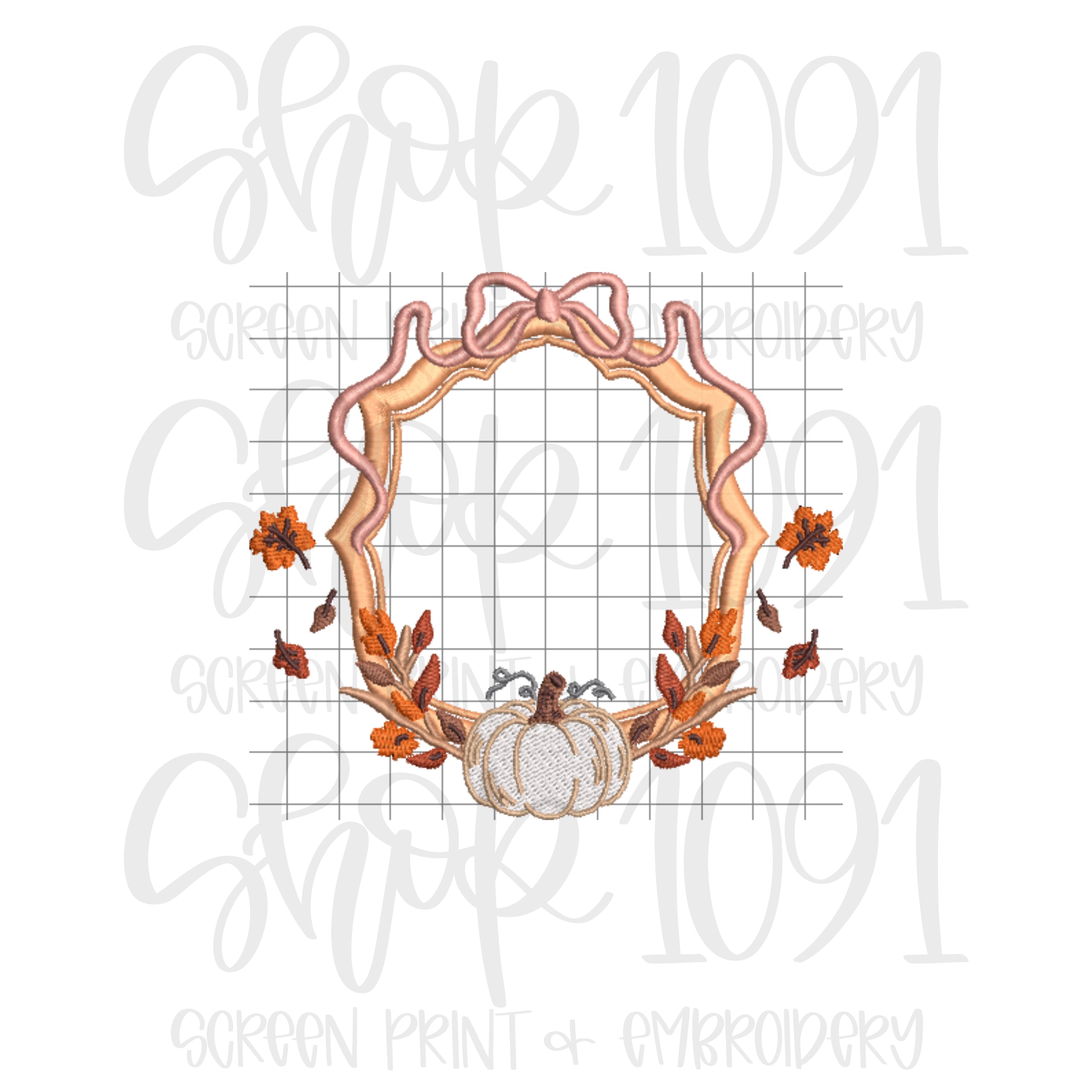Fall Monogram Crest – Shop1091