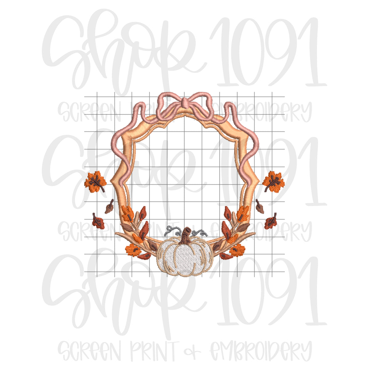 Fall Monogram D Fall Monogram Crest – Shop1091